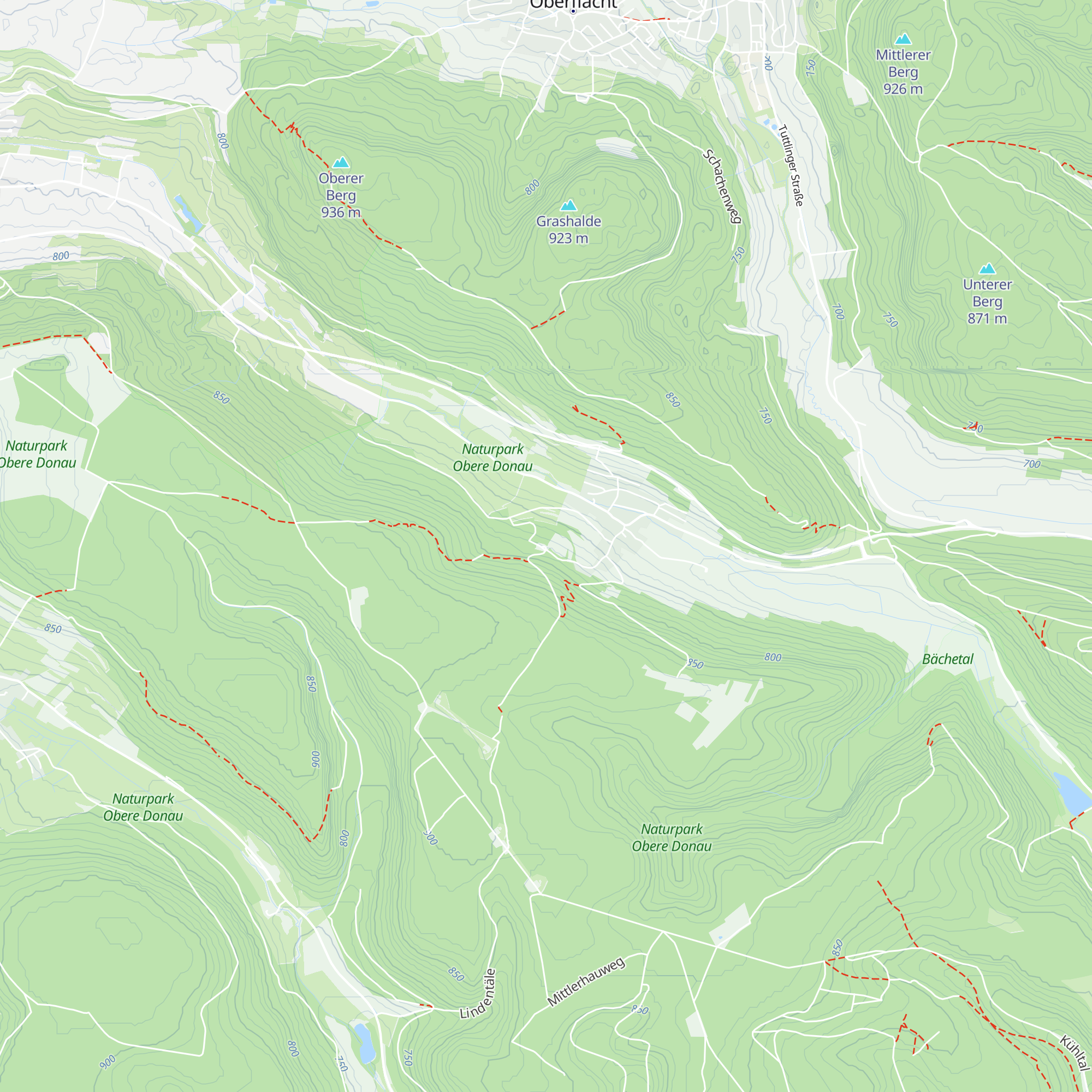 Heusackhütte map
