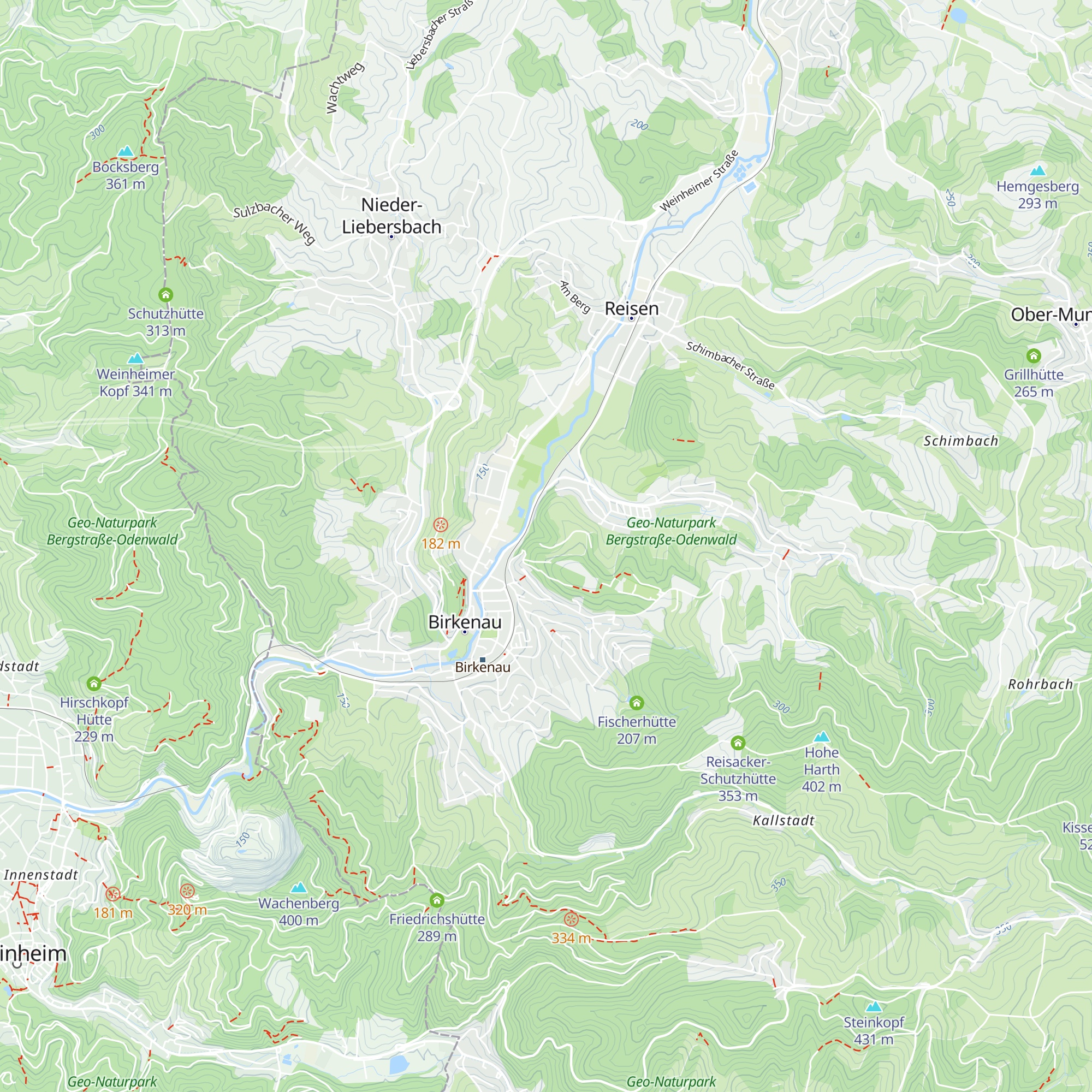Grillhütte map