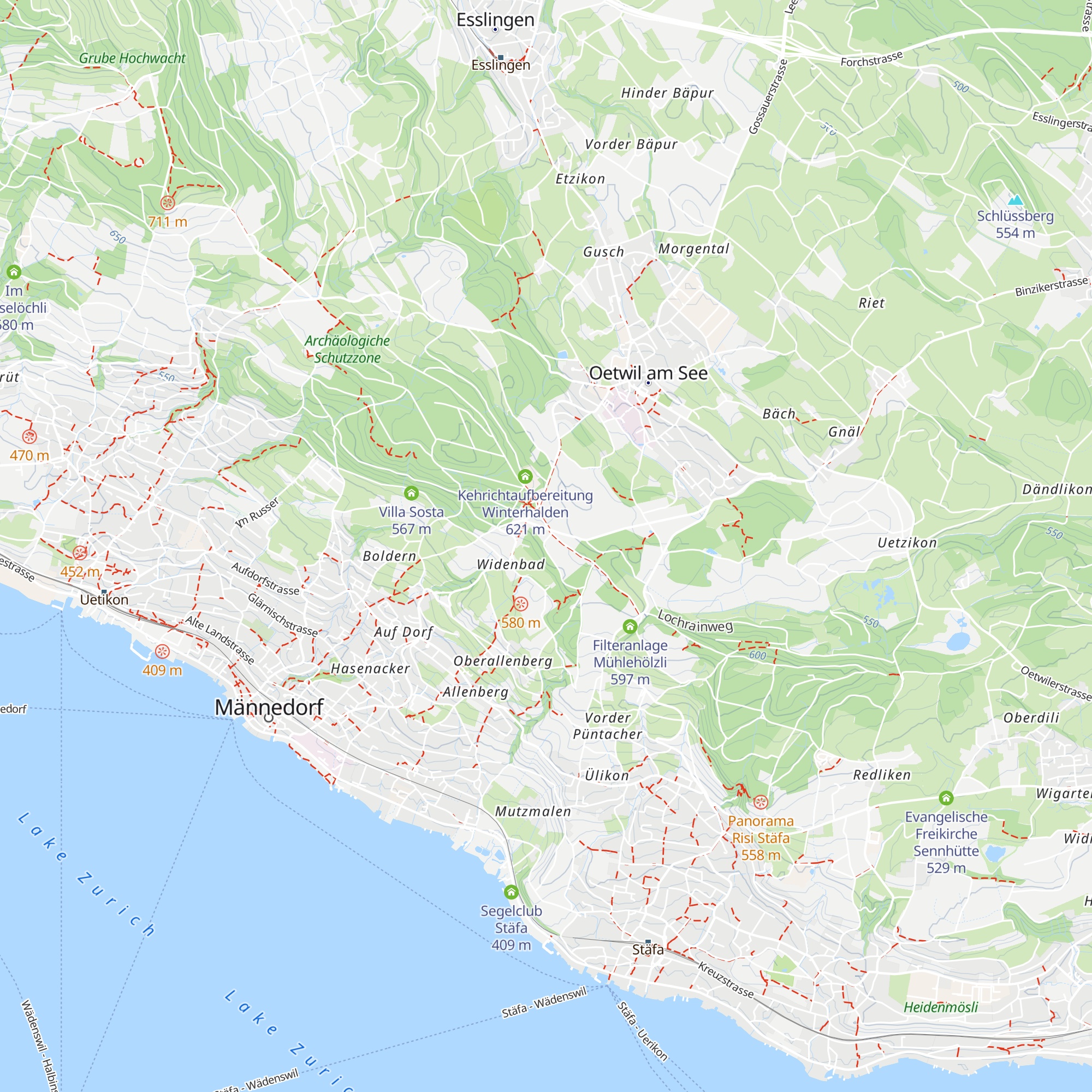 SC OGZ map