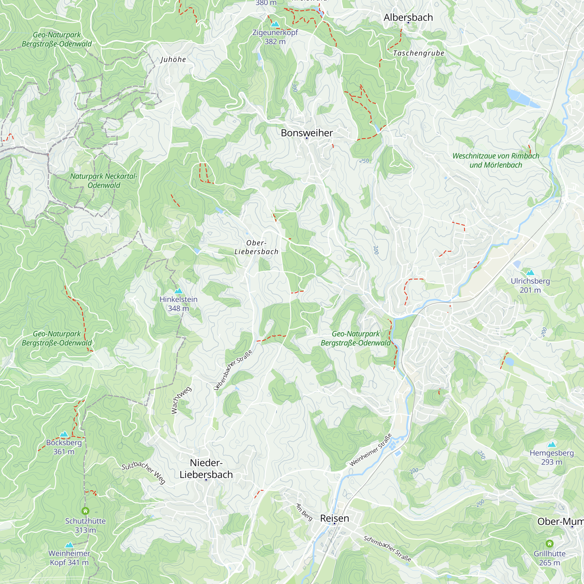 Leonhard-Schenk-Hütte map