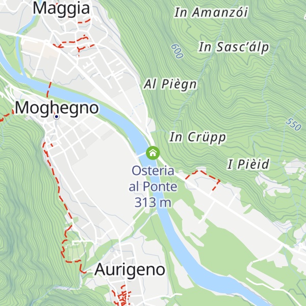 Map of Osteria al Ponte