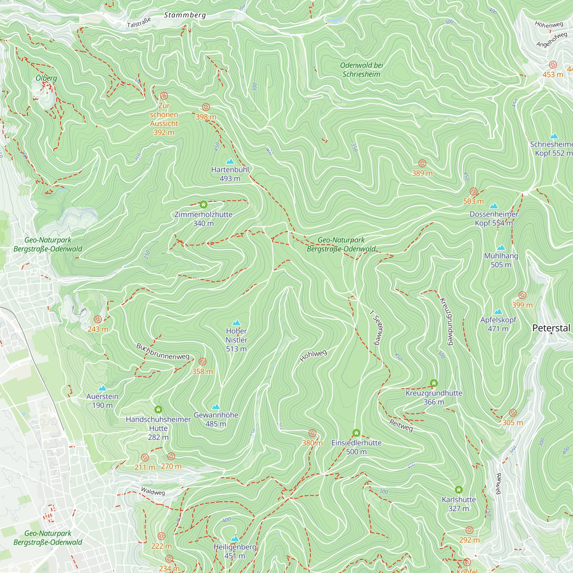 Strangwasenhütte map