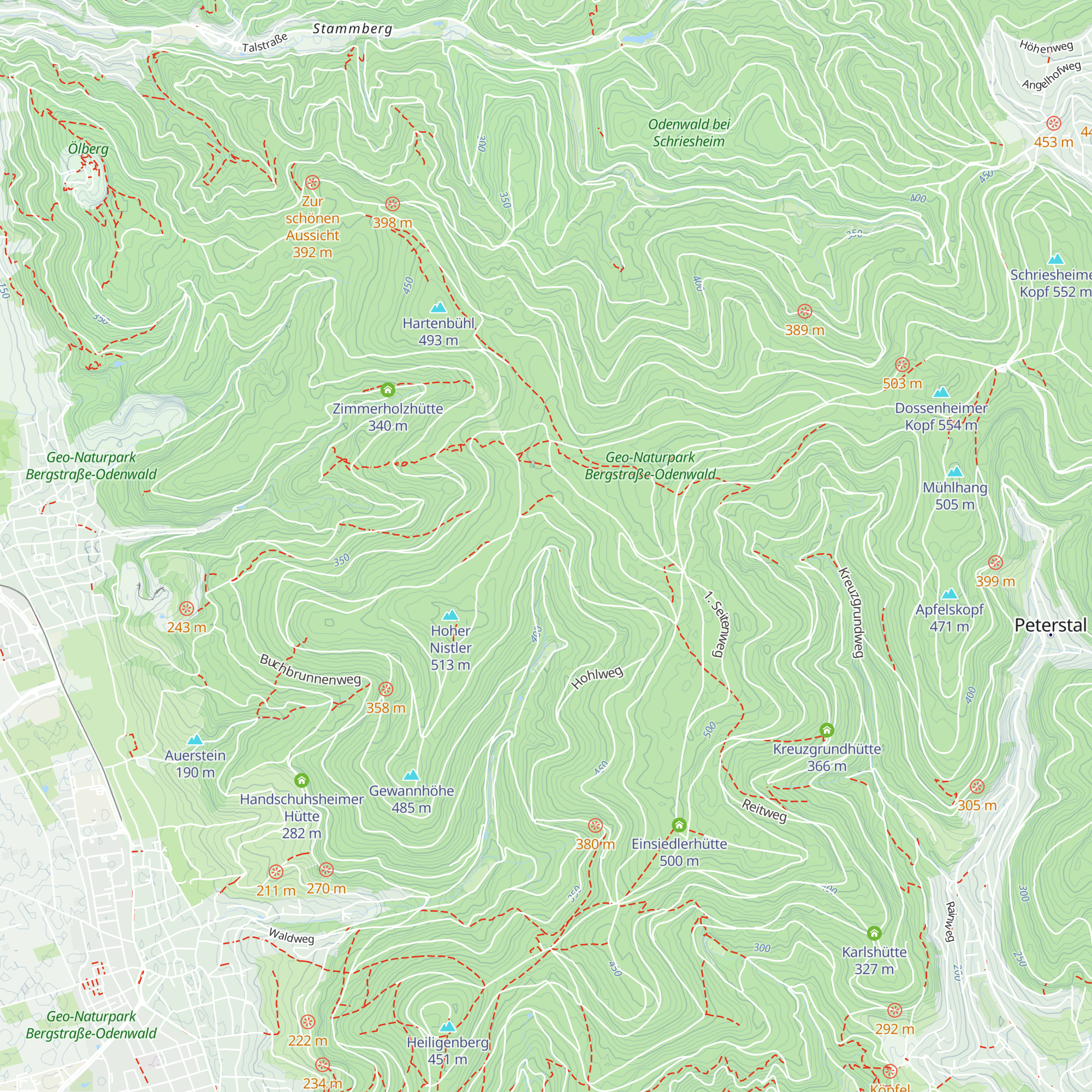 Strangwasenhütte map