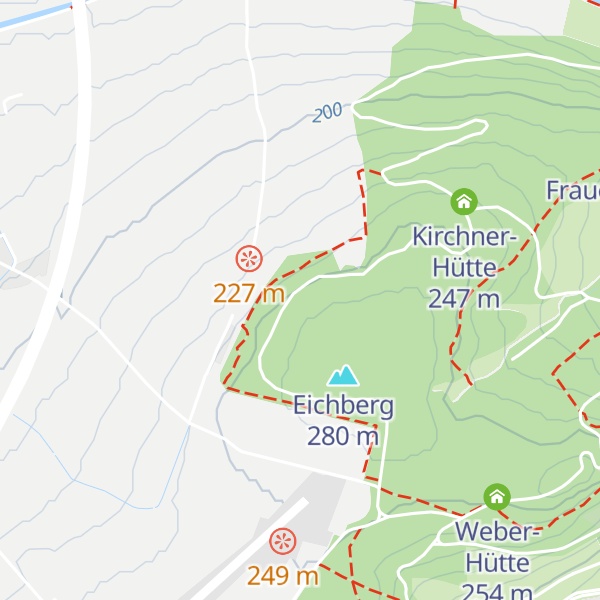 Map of Eichberg-Hütte