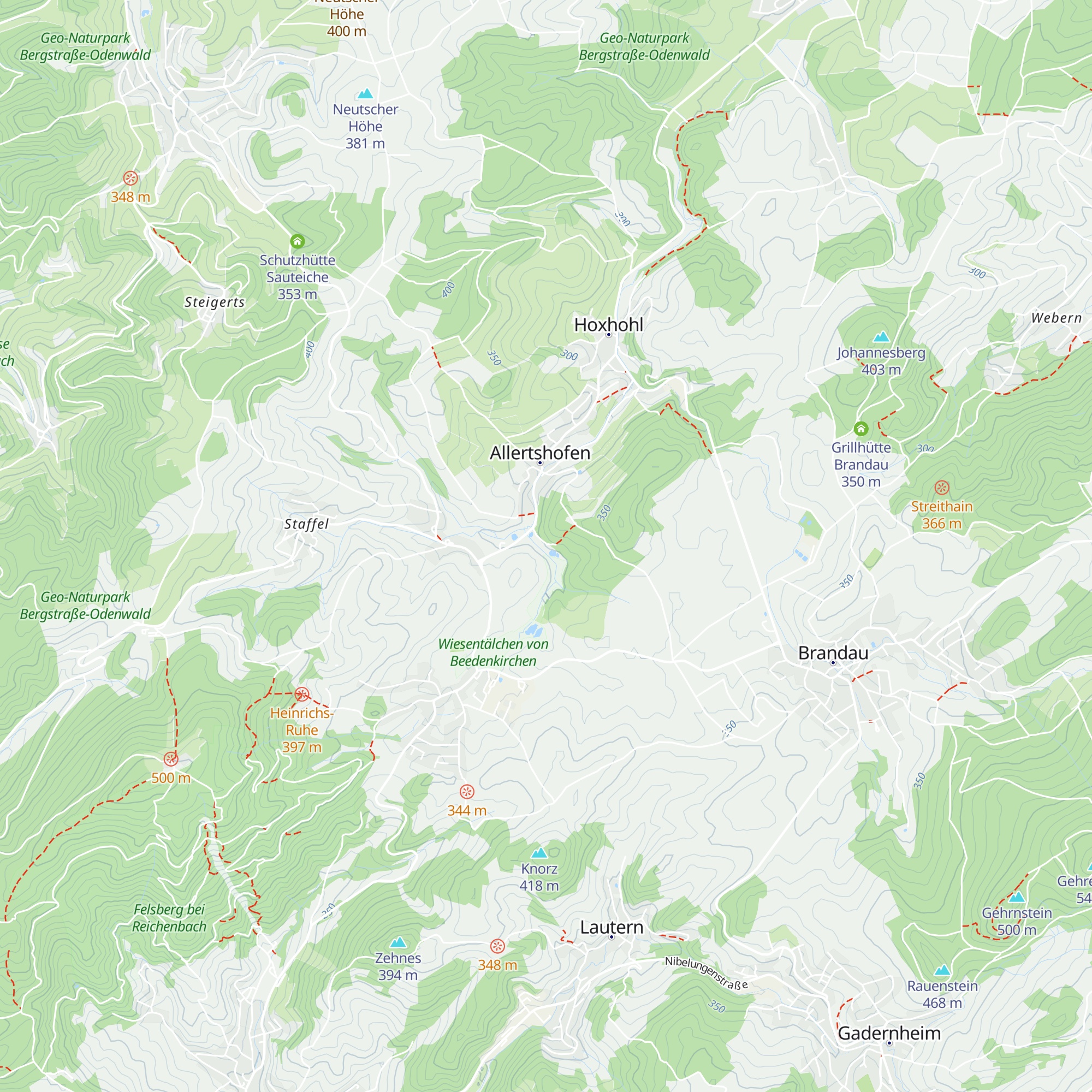 Grillhütte Allertshofen map