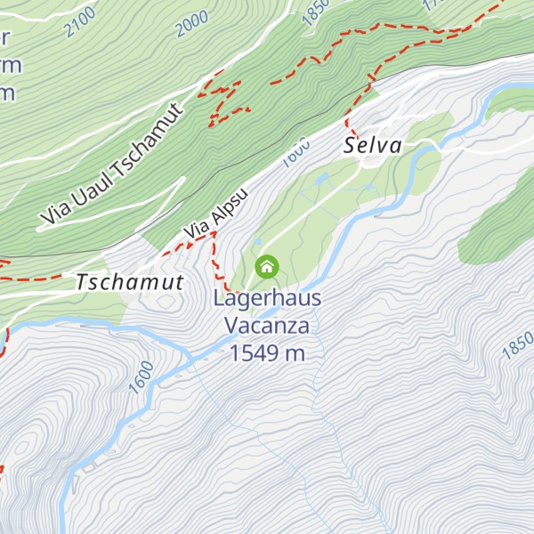 Map of Lagerhaus Vacanza