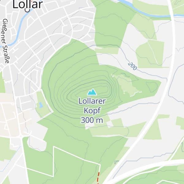 Map of Lollarer Kopf