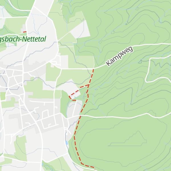 Map of Waldzwergenhütte