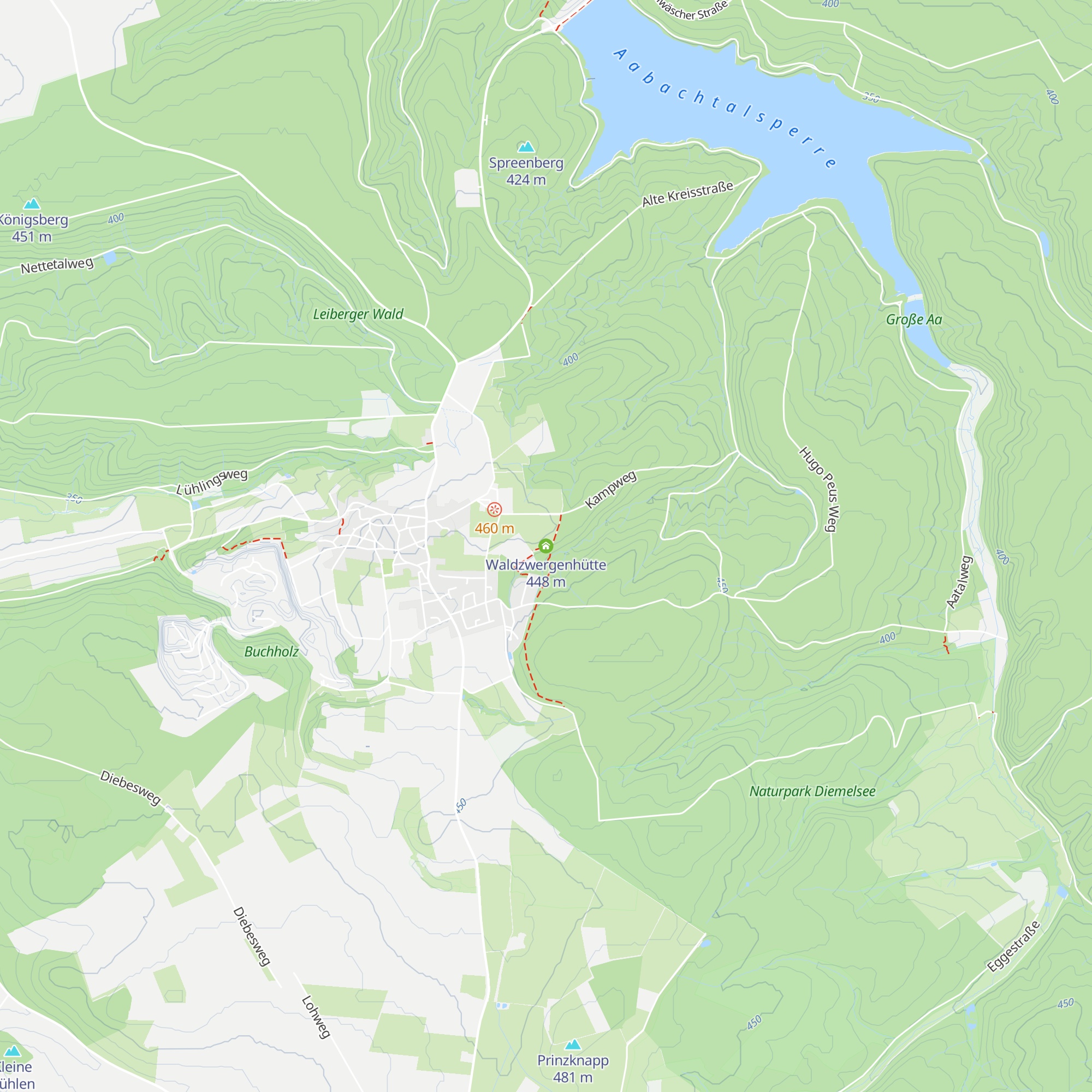 Waldzwergenhütte map