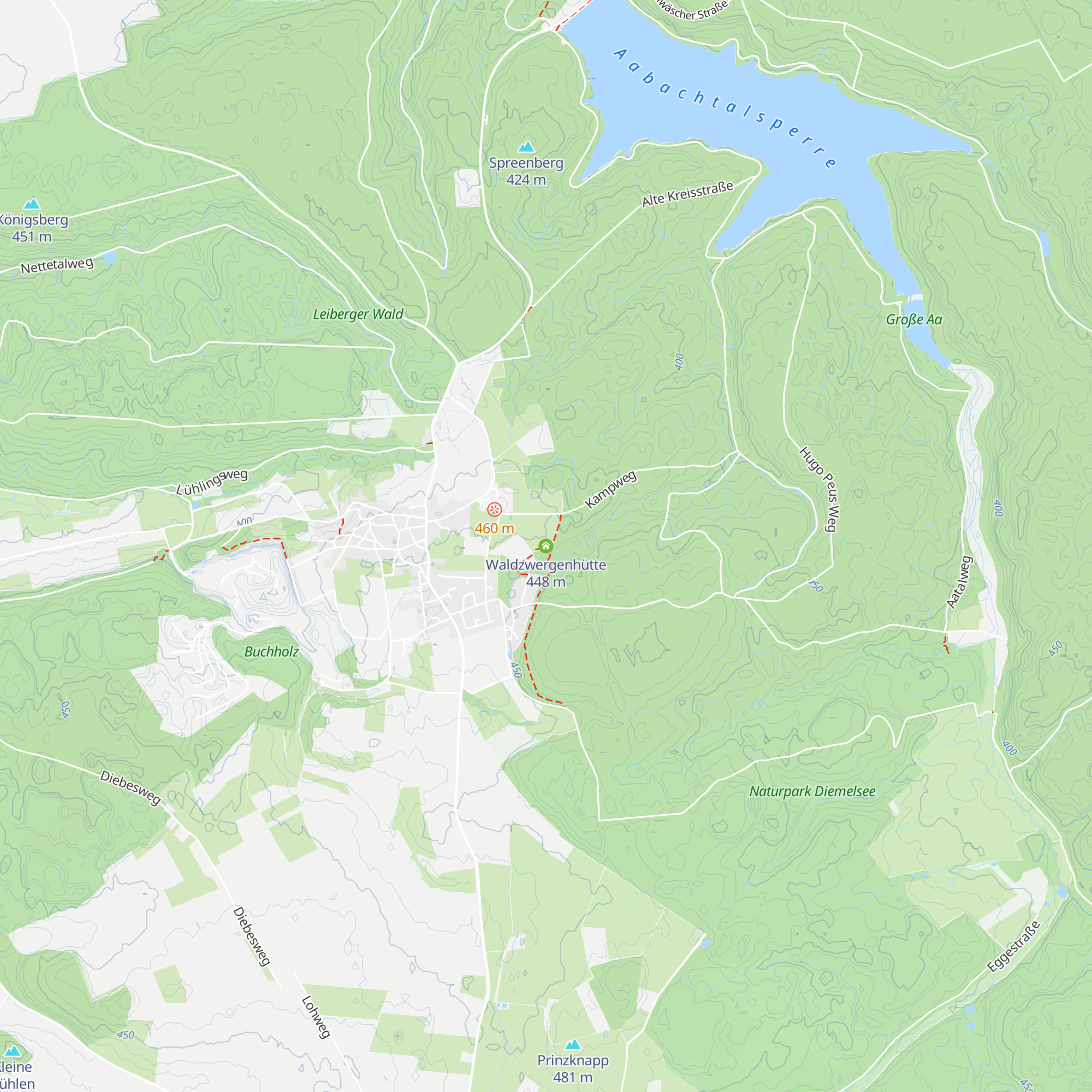 Waldzwergenhütte map