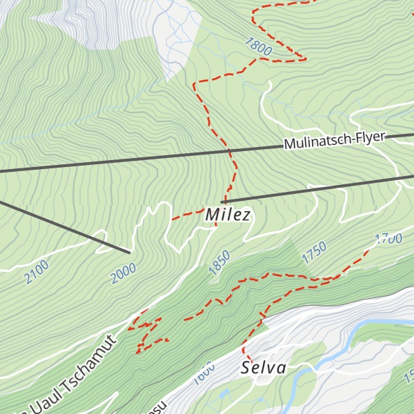 Map of Tegia Las Palas