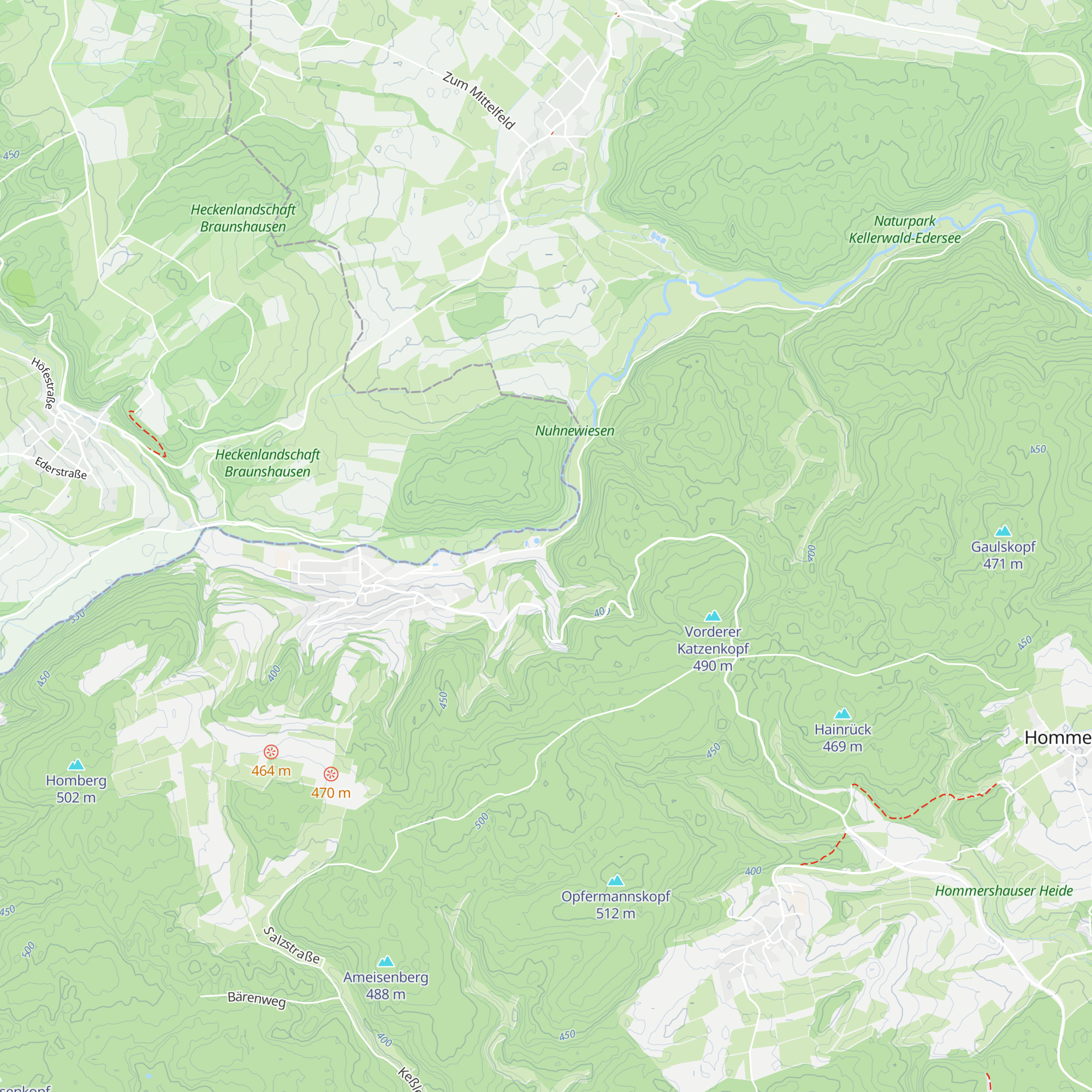 Schutzhütte map