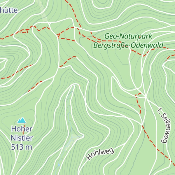 Map of Saatschulhütte