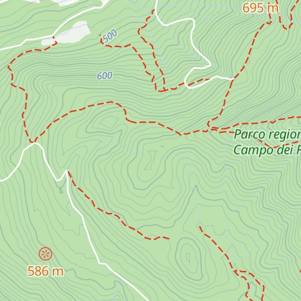 Map of Prà Camarée