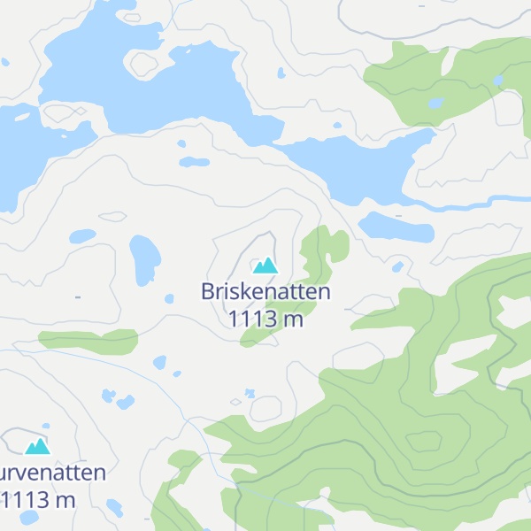 Map of Briskenatten