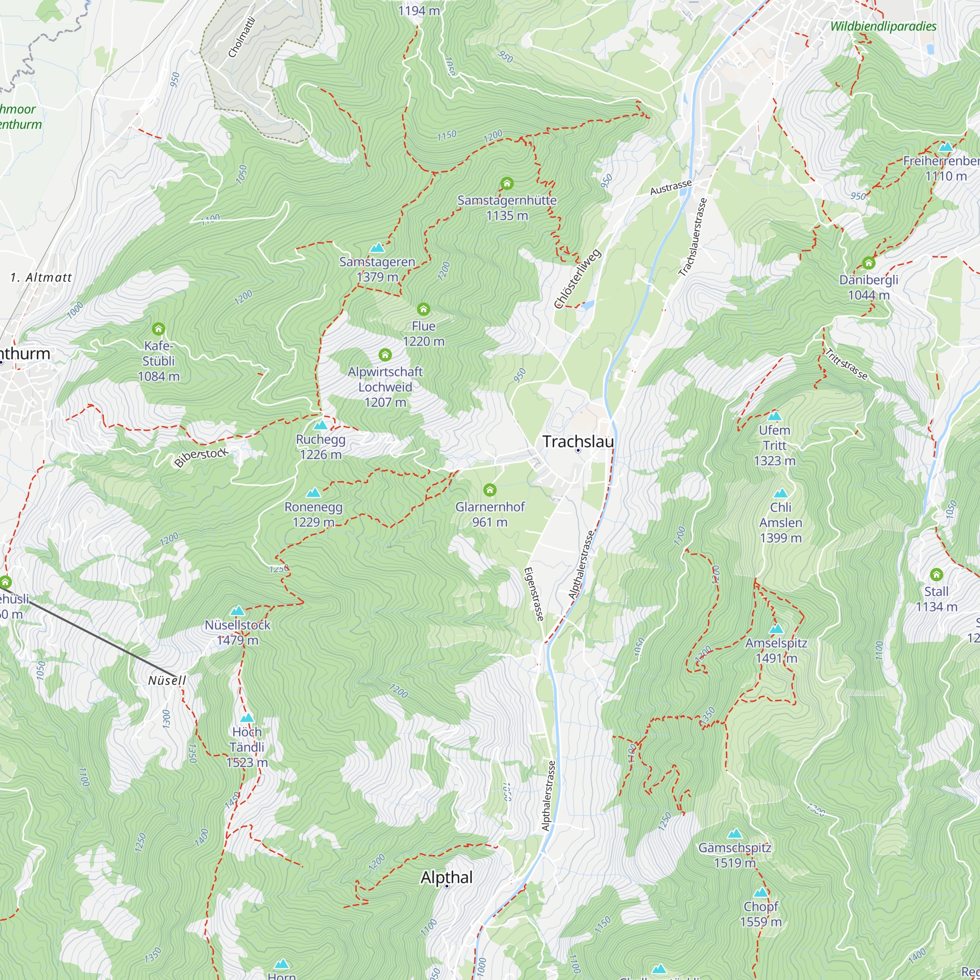 Glarnernhof map