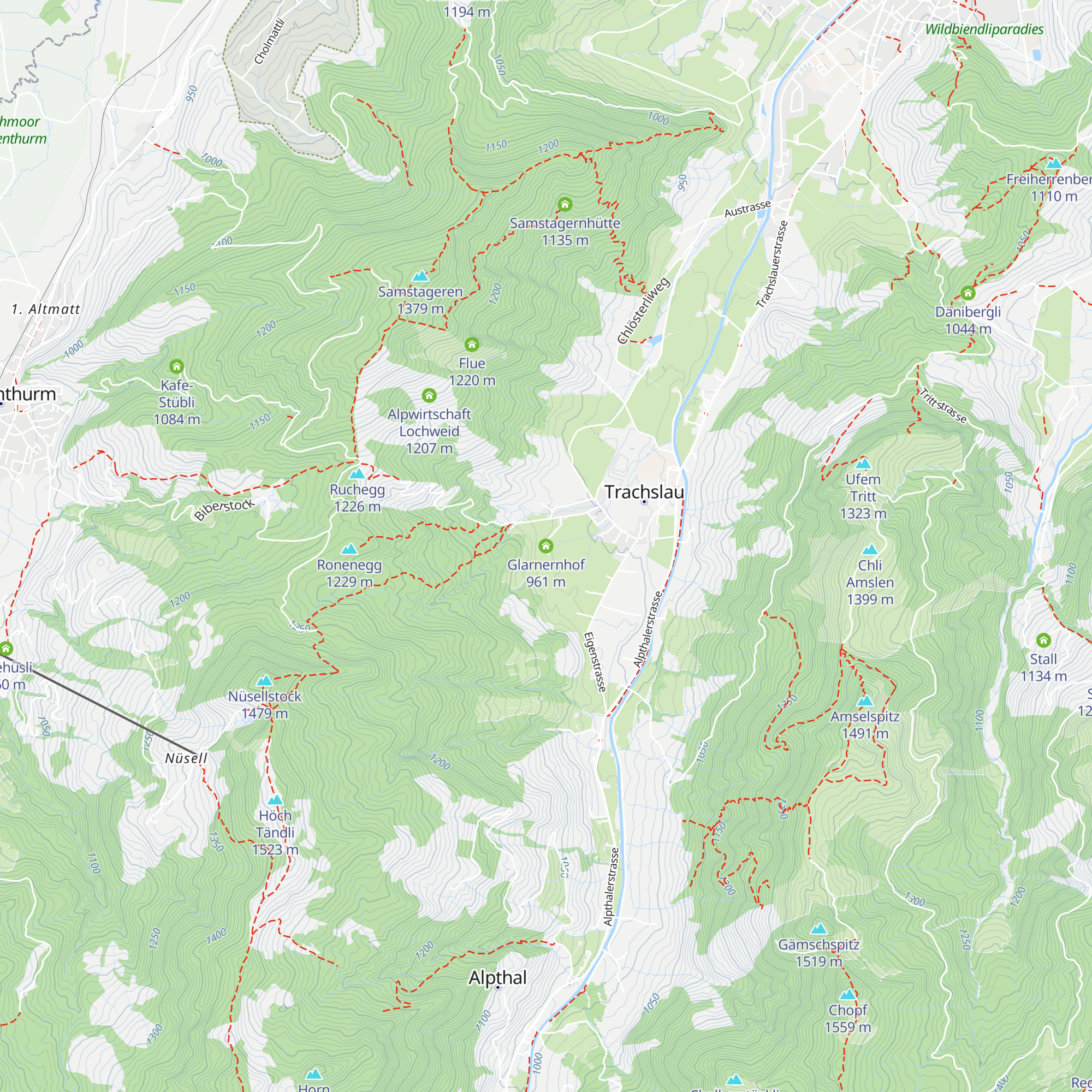 Glarnernhof map