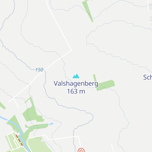 Map of Valshagenberg