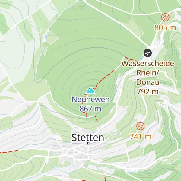 Map of Neuhewen
