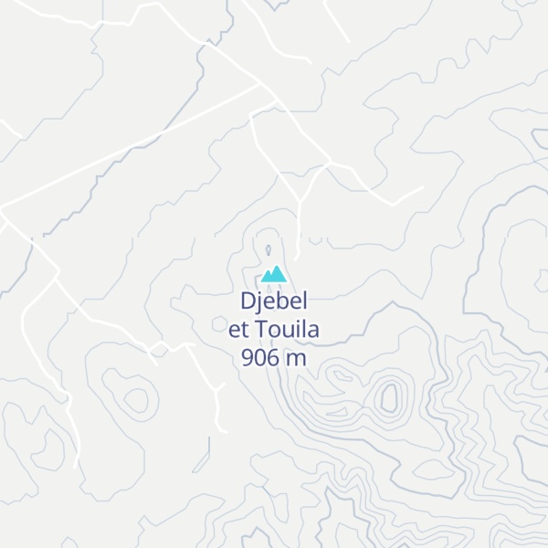 Map of Djebel et Touila