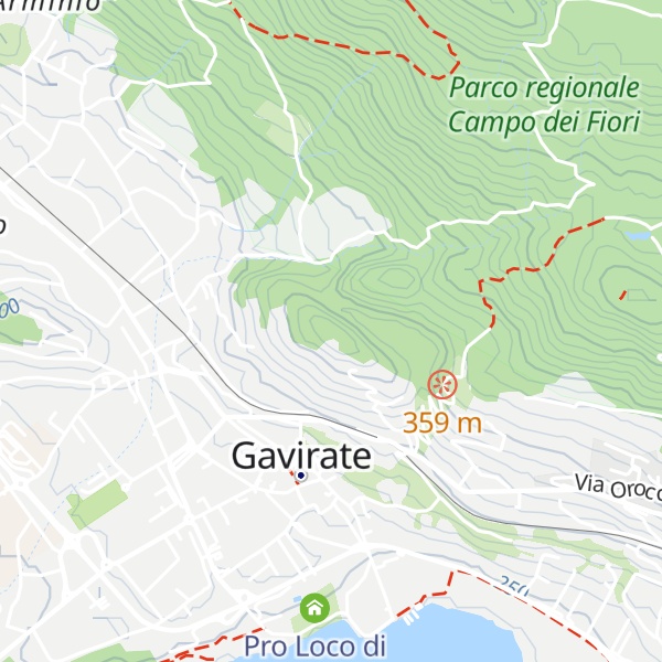 Map of Groppolo