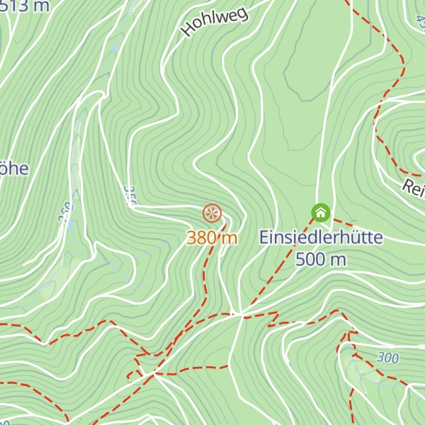 Map of Englische Hütte