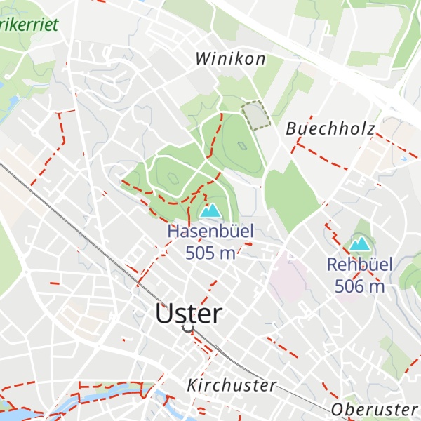 Map of Hasenbüel