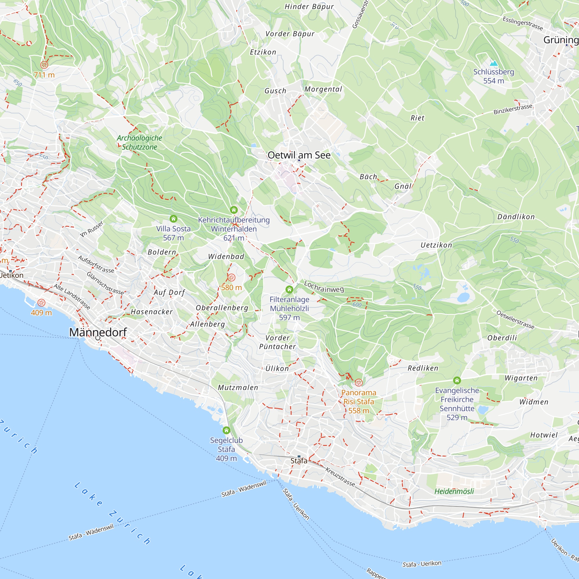 Filteranlage Mühlehölzli map