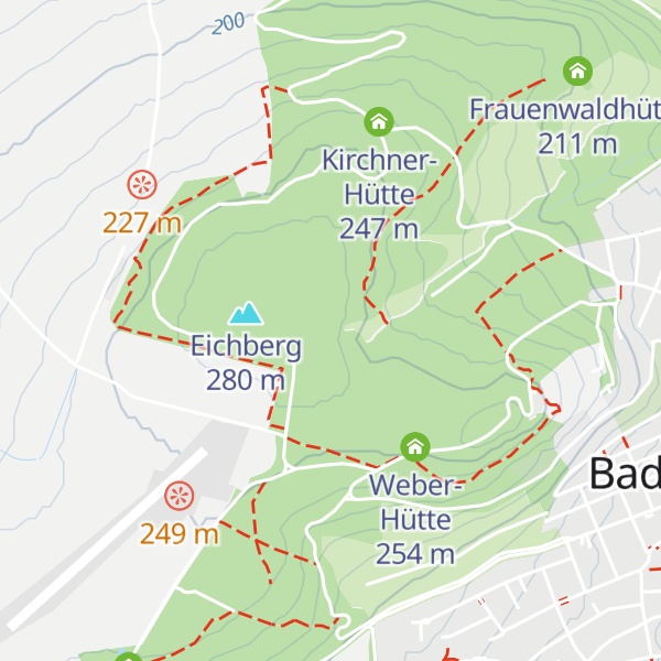 Map of Thaler-Hütte