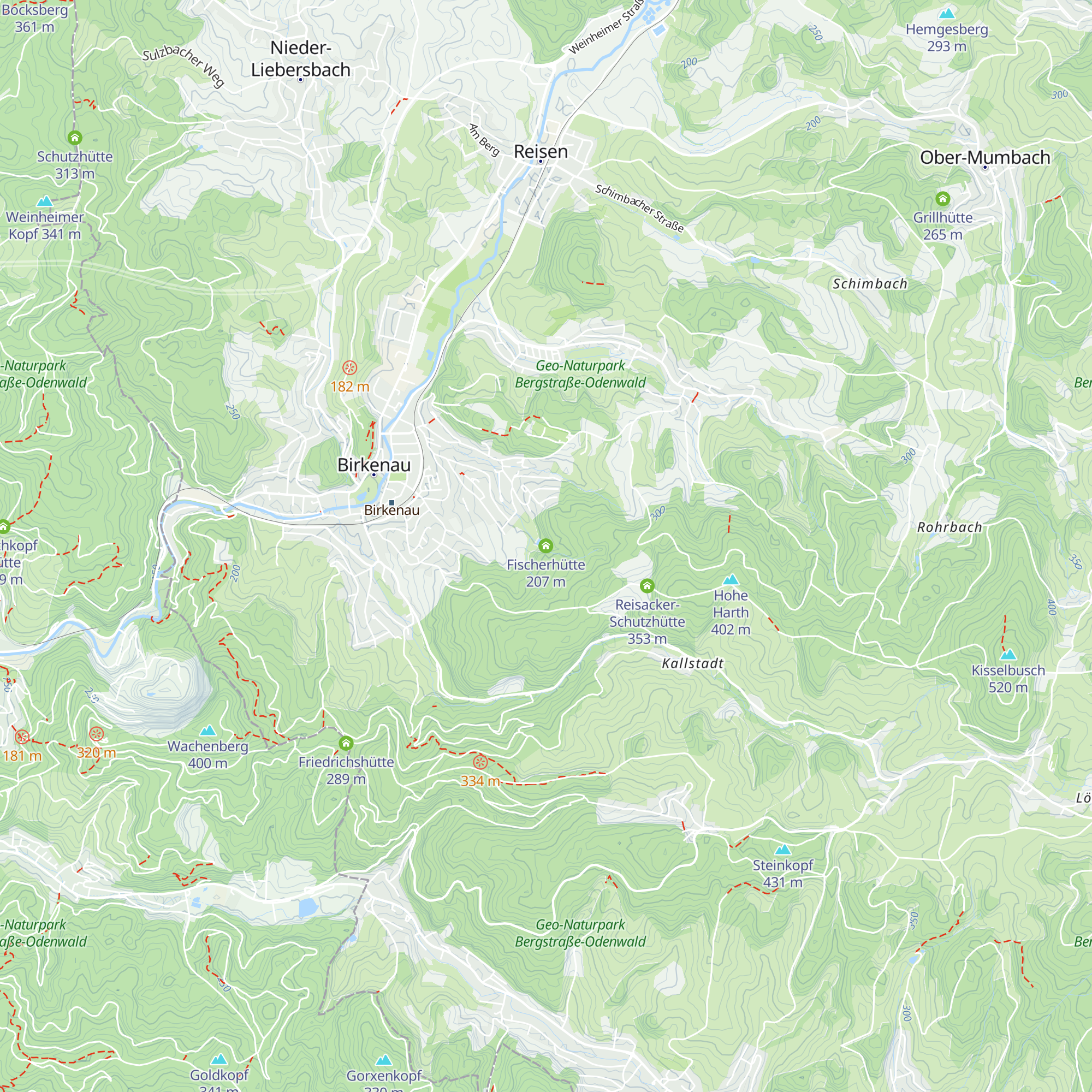 Fischerhütte map