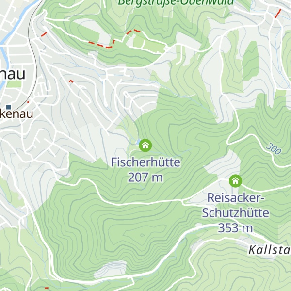 Map of Fischerhütte