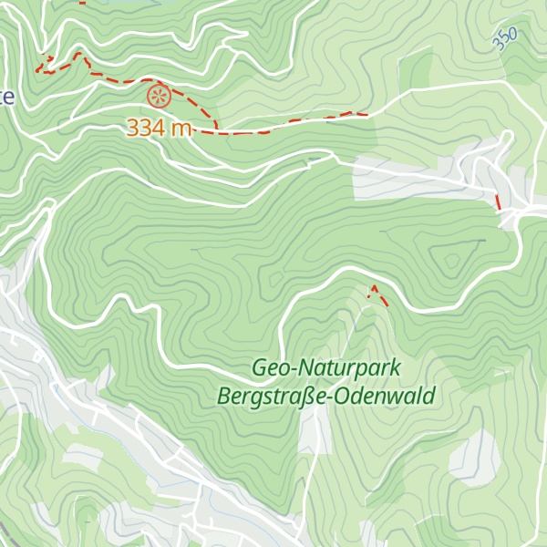 Map of Burk-Hütte