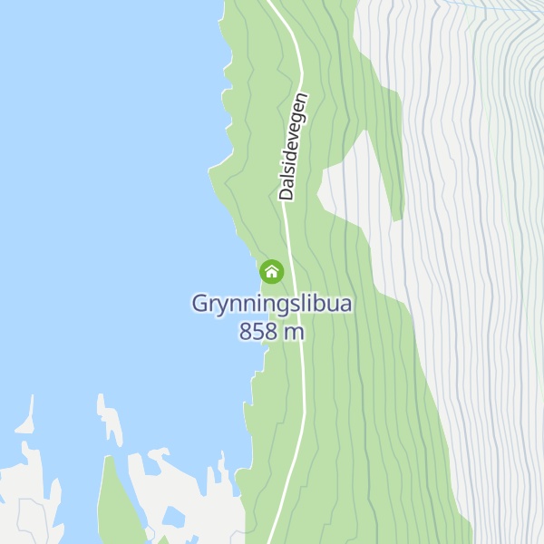 Map of Grynningslibua