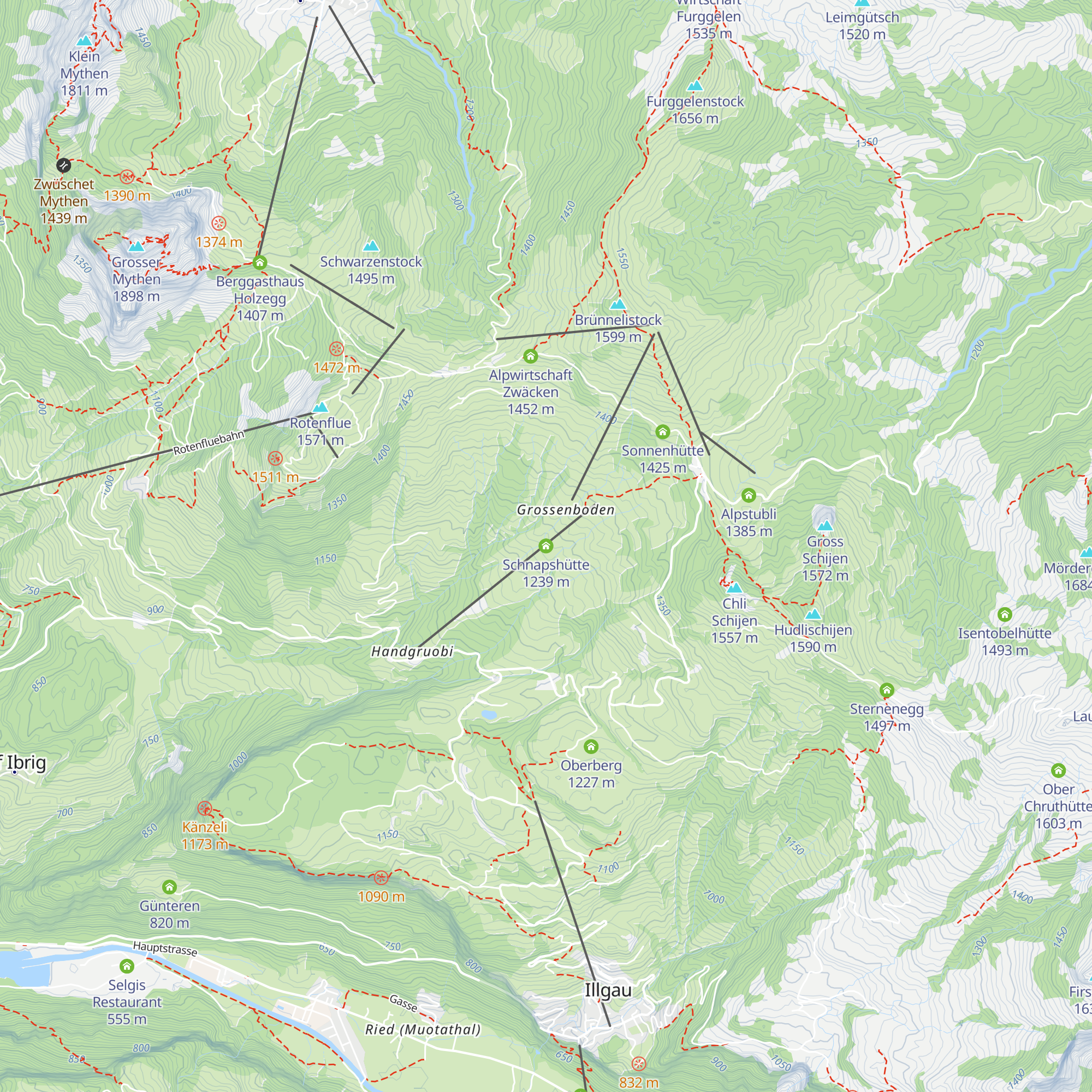 Schnapshütte map