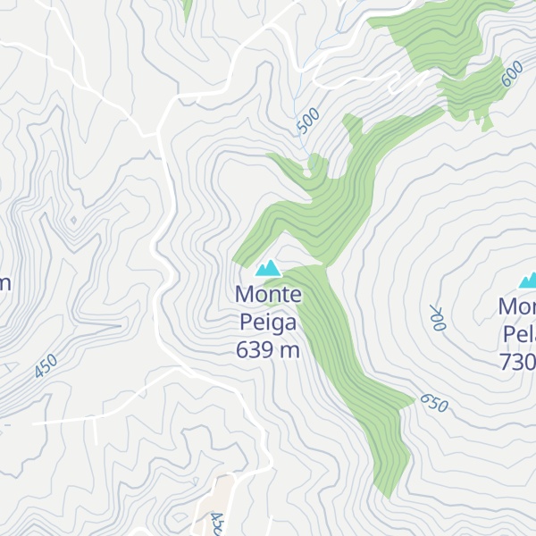 Map of Monte Peiga
