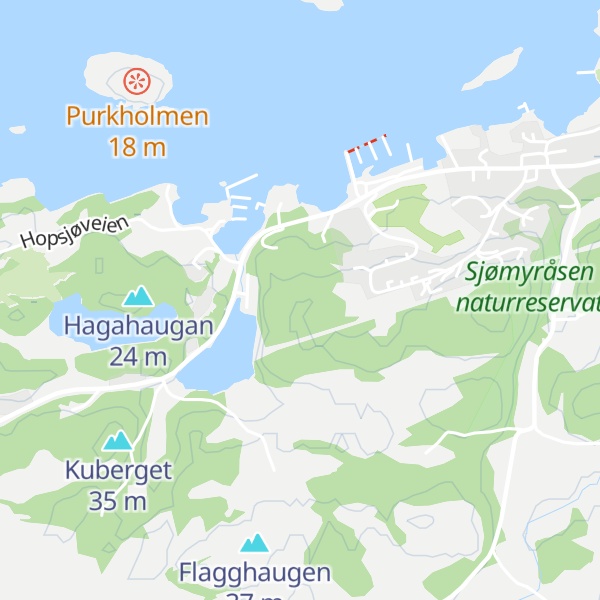 Map of Hopaberget
