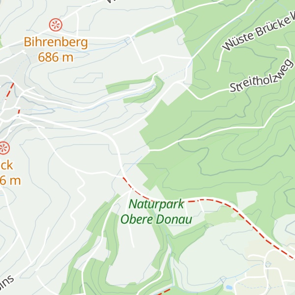 Map of Hütte