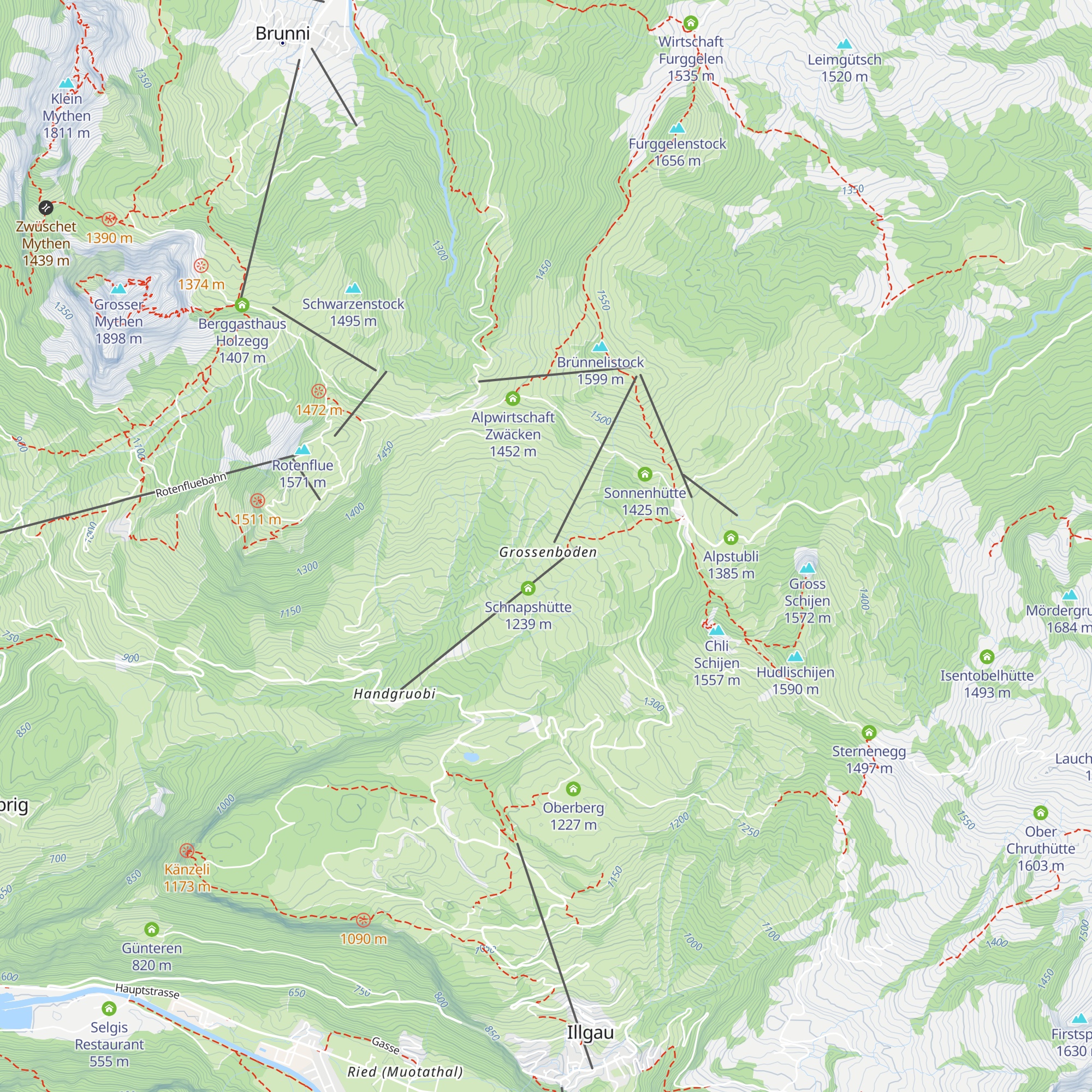 Grossenboden map