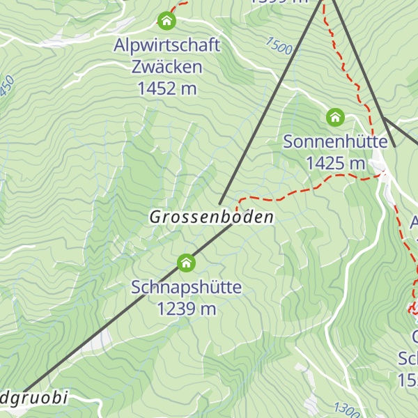 Map of Grossenboden