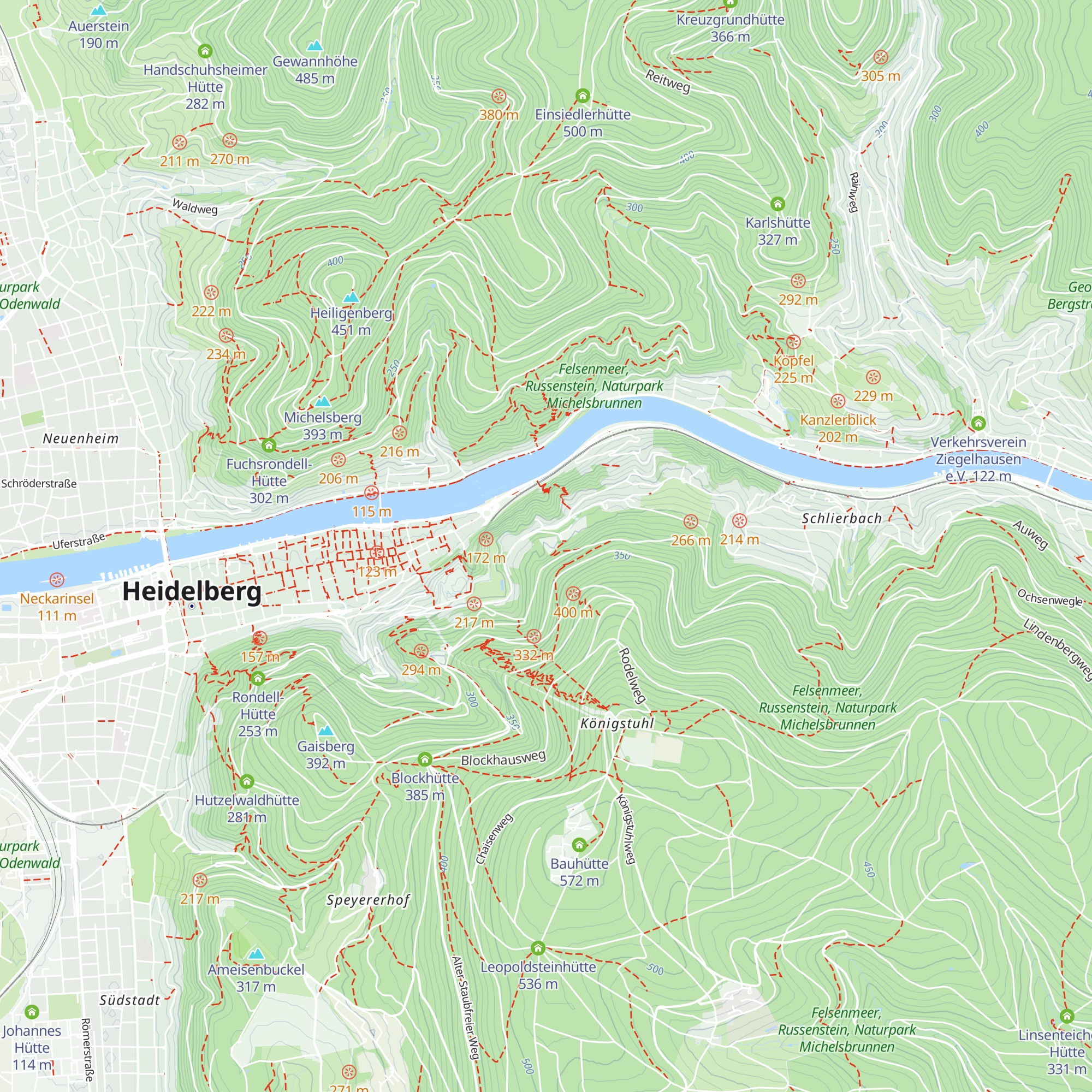 Marienhütte map