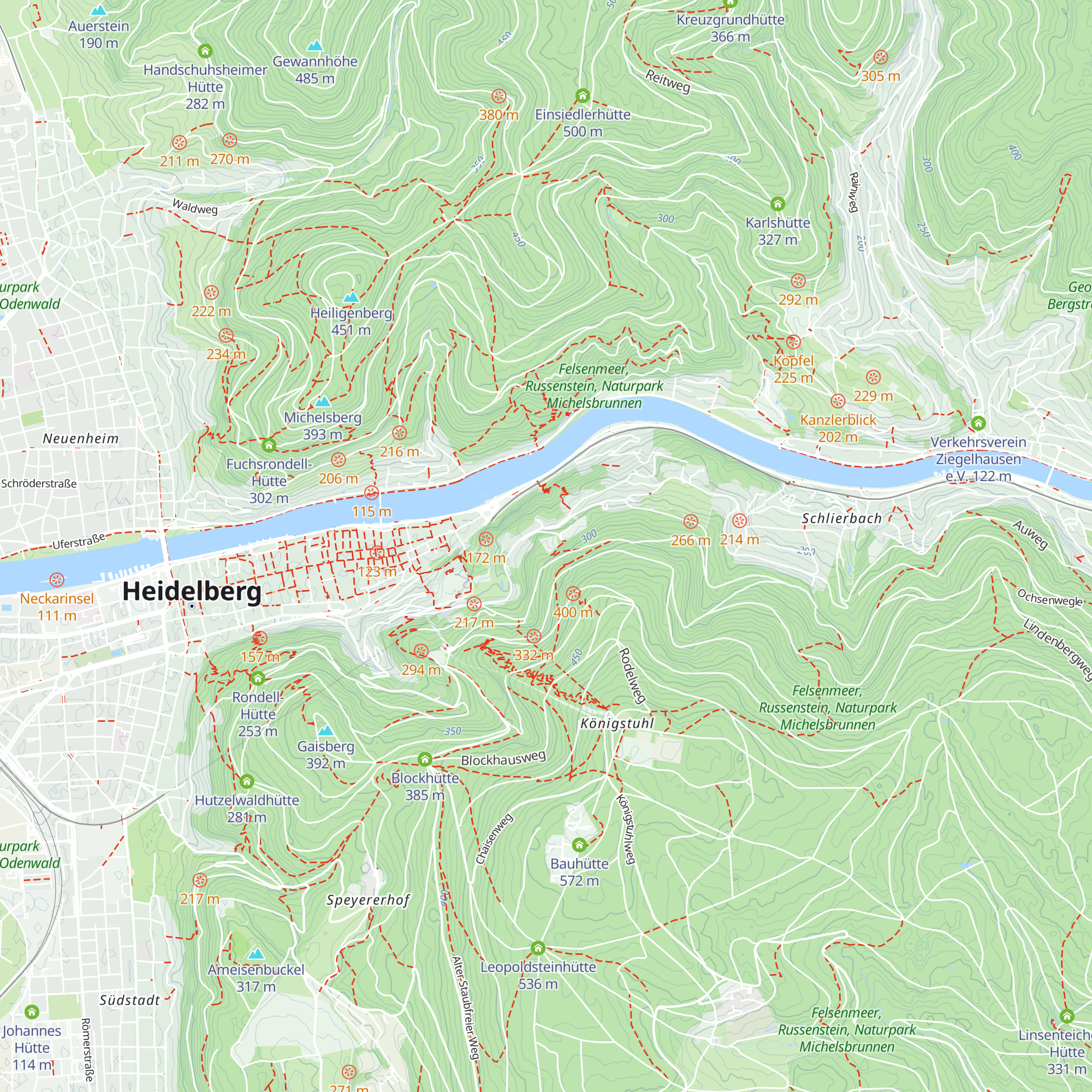 Marienhütte map