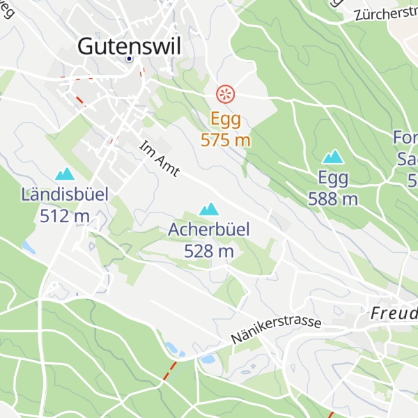 Map of Acherbüel