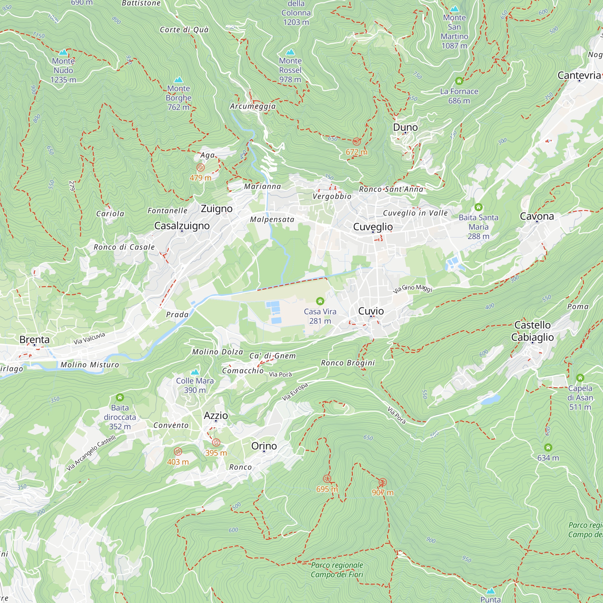 Magazzino Ex Elisuperficie map