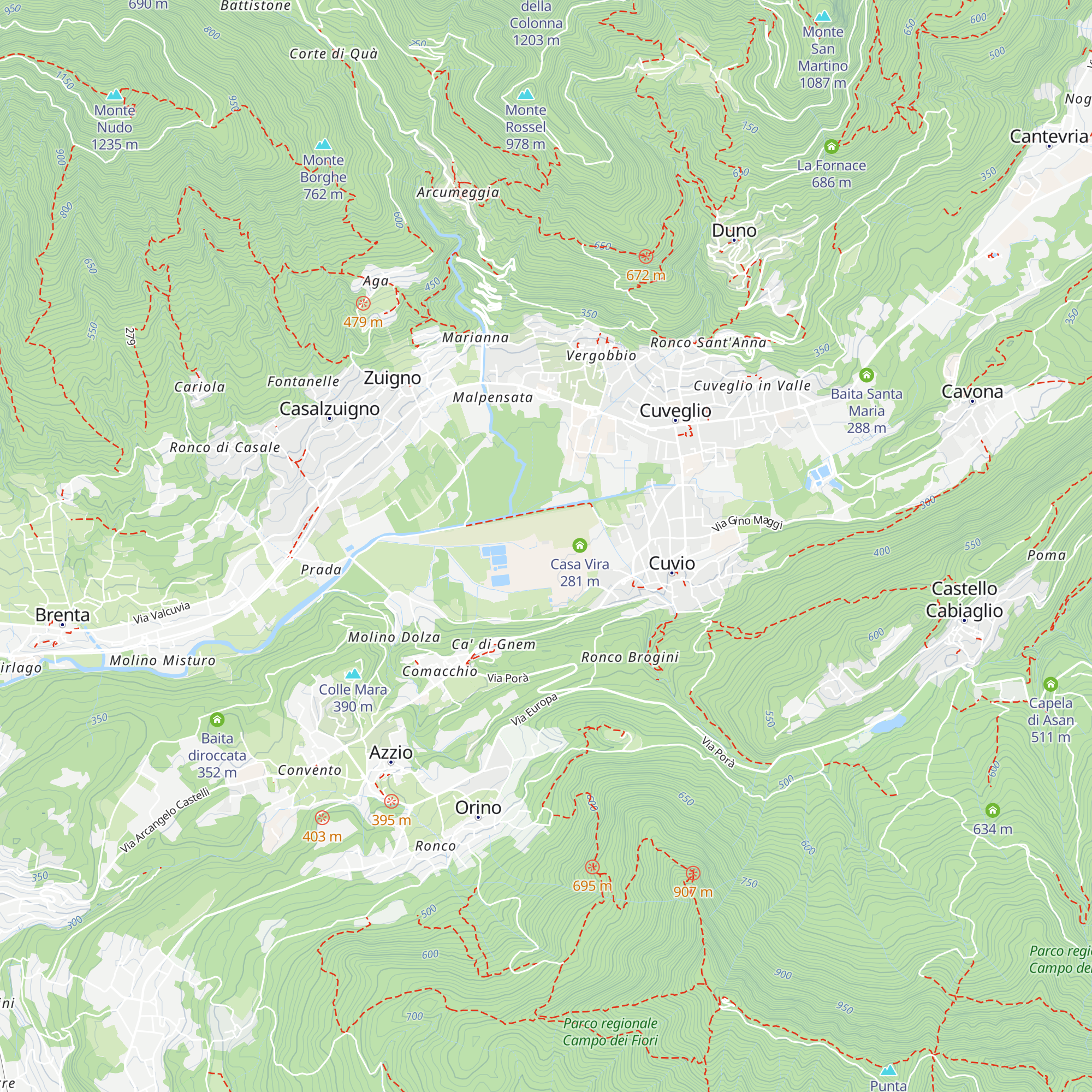 Magazzino Ex Elisuperficie map