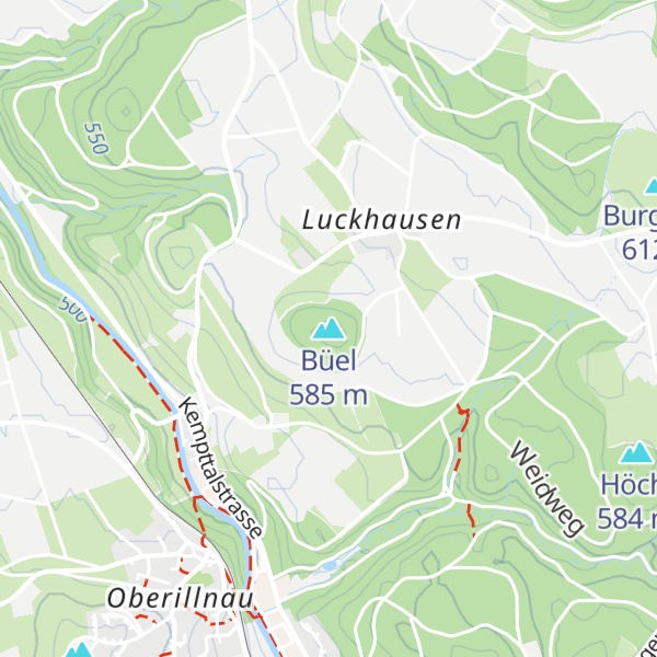 Map of Büel