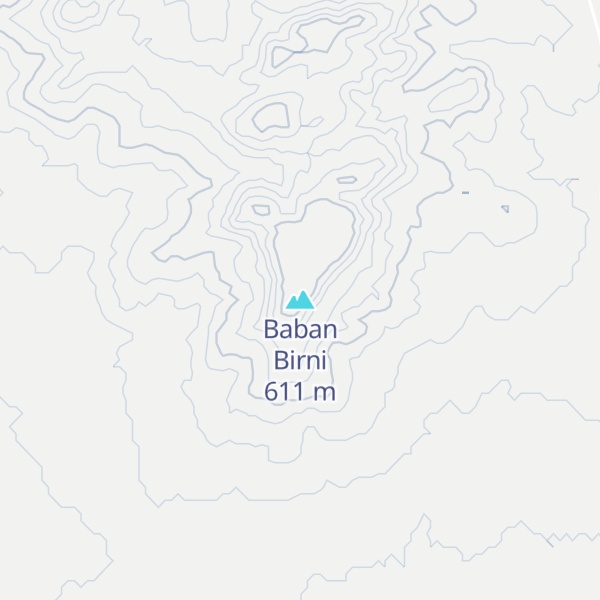 Map of Baban Birni