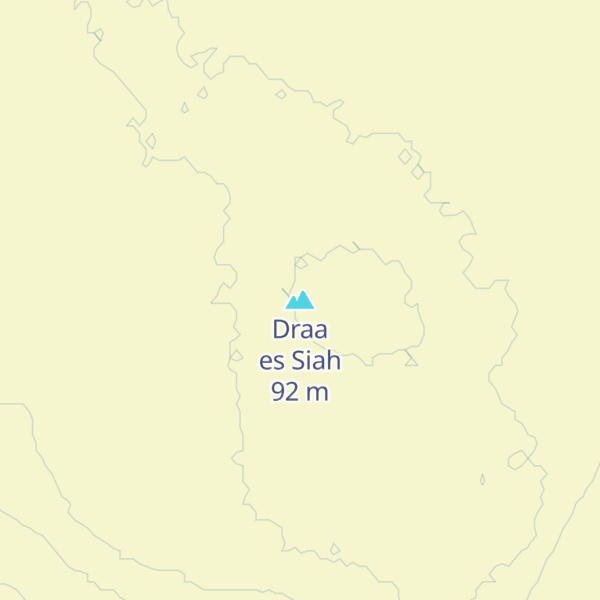 Map of Draa es Siah