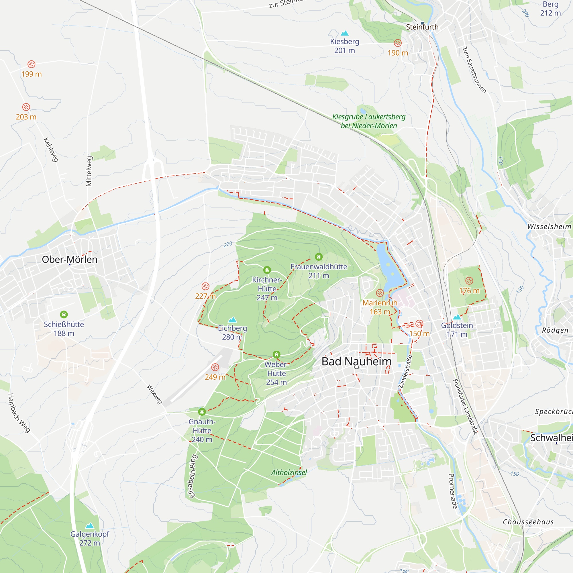 Wilbrand Hütte map