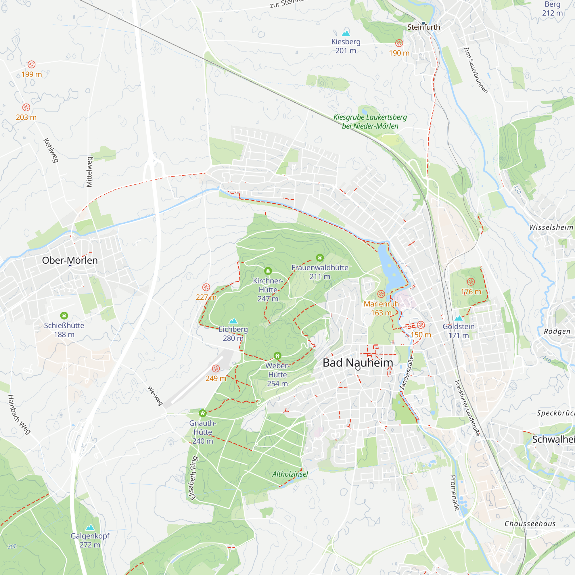 Wilbrand Hütte map