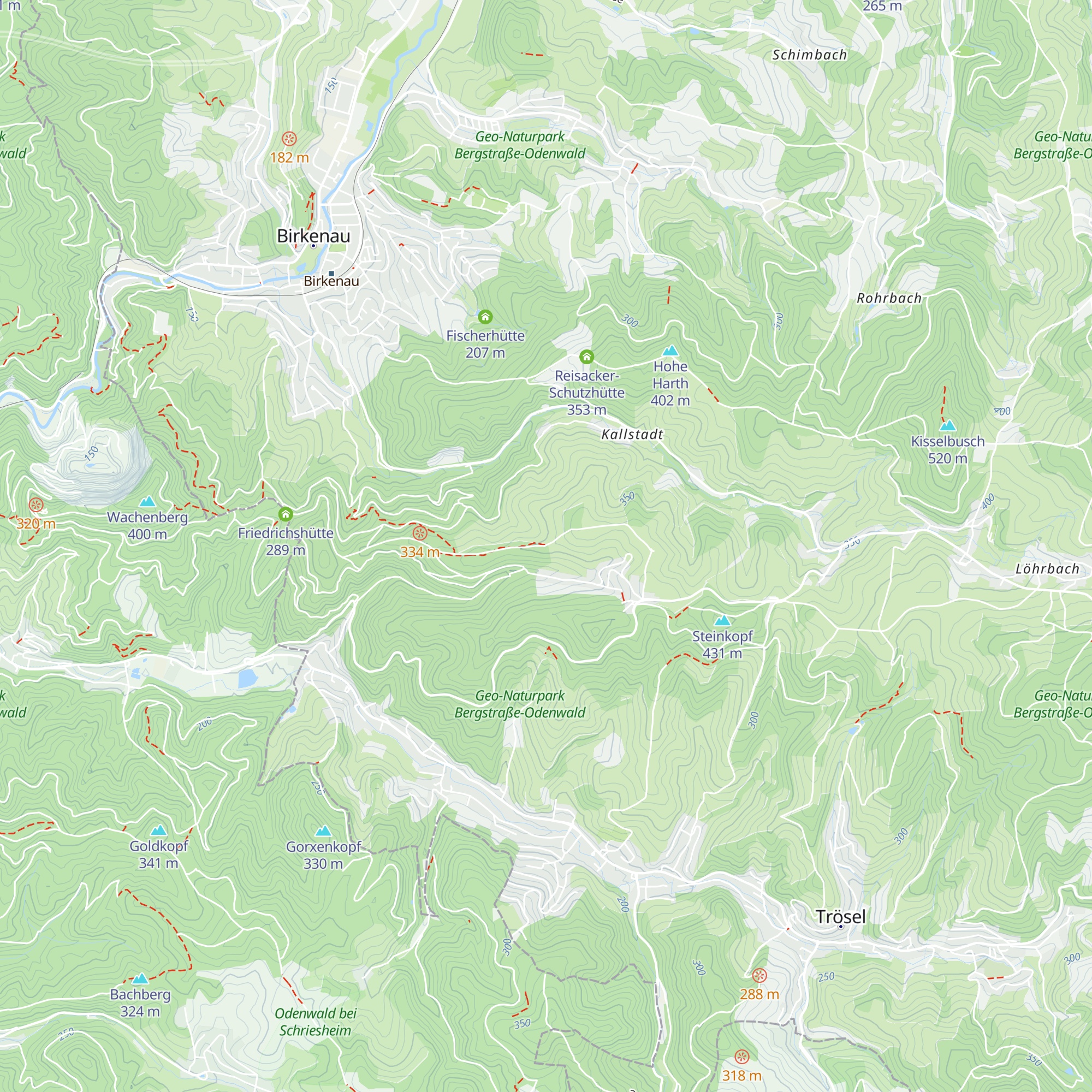 Heinz Böhm-Hütte map